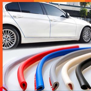 Nieuwe 2/5/10M Auto Deur Protector U Type Universele Auto Deur Edge Guards Strip Rubber molding Afdichting Scratch Protector Strip Voor Auto