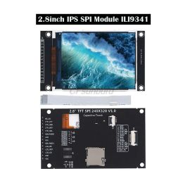 Nieuwe 2,8 inch LCD Capacitive Touch Screen TFT Display Module 240*320 IPS Volledige kijkhoek NAUWEN 4W-SPI SERIËLE ILI9341V 5V 5V