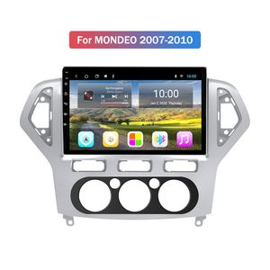 Radio de coche con pantalla táctil autorradio Video Multimedia Bluetooth GPS para Ford MONDEO 2007 2008 2009 2010 2 Din 10 pulgadas capacitiva