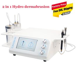 Nuevo 2 en 1 Hydra Skin Care Dermabrasion Dispositivo de microdermabrasión Hydro Diamond