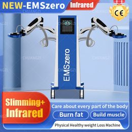 Nuevo 2 en 1 Lean Infrared DLS-EMSlim Muscle Building Machine Nueva Rf High Power High Energy EMSzero Shaping Muscle Building-Machine CE