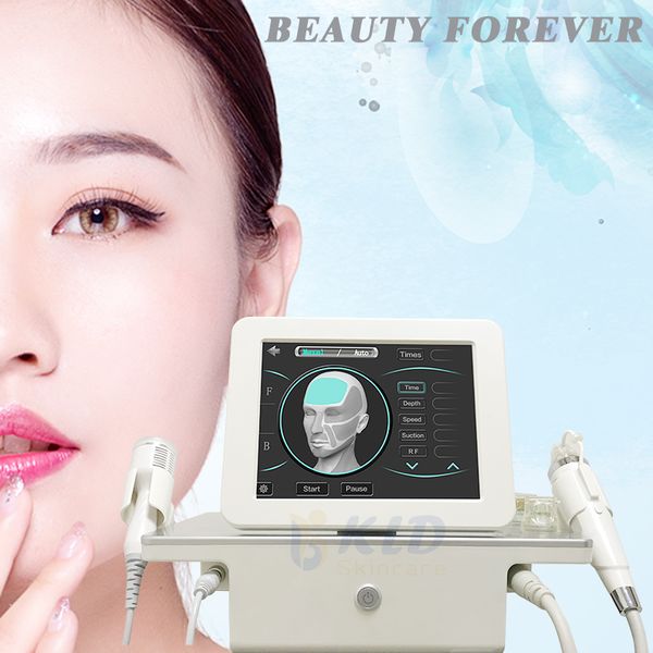 Nouveau 2 en 1 Microneedling Fractional RF Microneedle Machine pour le corps du visage Vergetures Remover Scars Rides Removal with CE US Tax Free