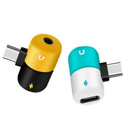 Nuevo adaptador de audio de iluminación dual de 2 en 1 para iPhone 7 8 más x XR XS 11 12 Pro Max Adaptador de carga Auriculares Jack Conector para