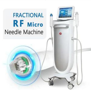 Nieuwe 2 in1 fractionele RF-micronaaldmachine Pigmentlitteken Acne Rimpel Stretch Verwijdering Rf Microneedling gezichtslifttherapie Huidverjonging Schoonheidsmachine