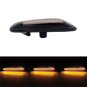 Nieuwe 2 stuks Fout Gratis Auto LED-licht Zijmarkering Auto-indicator Draai Signaallichten voor BMW X1 E84 X3 E83 X5 E83 E81 E82 E87 E88