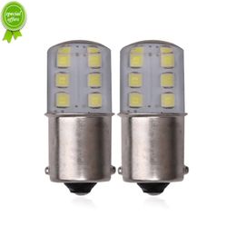 Nuevo 2 unids/lote P21W 1156 Ba15s luz LED de intermitente 1157 Bay15d bombilla LED para luces de marcha atrás de freno de coche 12V 7000K blanco amarillo rojo