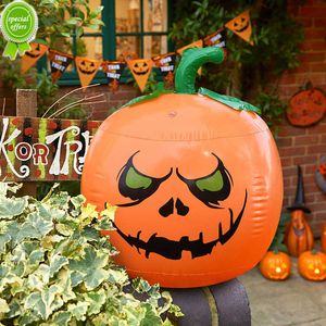 Nouveau 20 '' grande citrouille gonflable Halloween fête décoration pour la maison jardin extérieur pelouse cour horreur accessoires enfants jouet PVC ballon