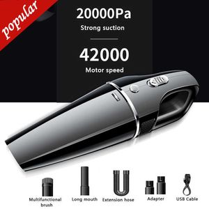 New 20000Pa Portable Wireless Vacuum Cleaner for Car Cleaning 120W High Power Suction Handheld Vaccum Cleaners for Car Home Office