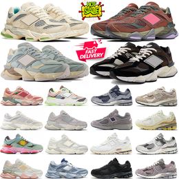 Nouveau 2002r 9060 Chaussures de course 2002R 9060s Noir Blanc Mer Sel Bleu Haze baskets de créateurs Bourgogne Crème Vert 2002 hommes femmes baskets de sports de plein air