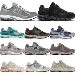 Nouveau 2002r Protection Pack chaussures de sport Balance Designer pour hommes femmes 9060 rose fantôme rétro été noir blanc sur sel de mer 2002 R Rain Cloud Casual Ballance baskets