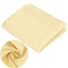 Nouveau tissu tissé 200gsm1100 Dtex couleur unie Durable tissu en Fiber d'aramide jaune Mayitr bricolage couture artisanat 100cm 30cm2278