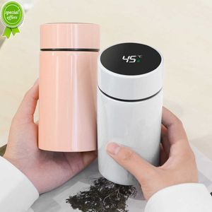 Nouveau affichage de température de 200 ml Smart Thermos Water Bott