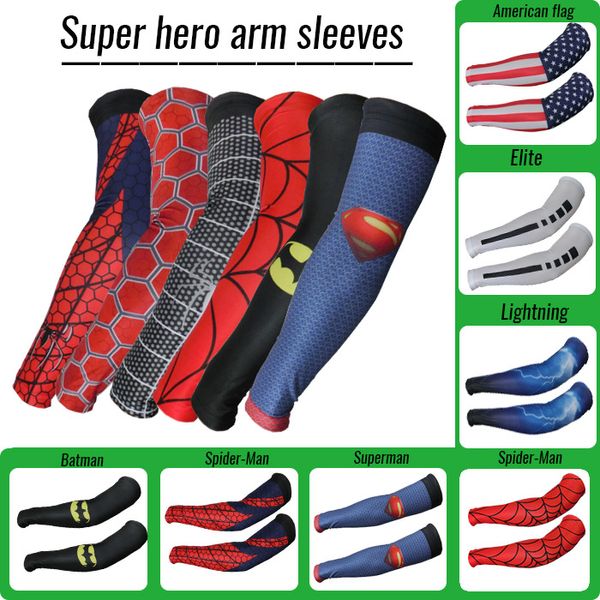 NOUVEAU 2016 tout nouveau dhl expédition Compression Sports Arm Sleeve Moisture Wicking softball, baseball camo sports guard sleeves