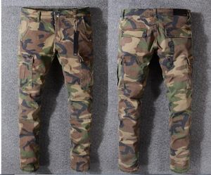 NOUVEAU 2018 JAYZ CAMO PANTS SLIM TYGA camo jeans pantalon hiphop mode NEW WEST Camouflage5745773