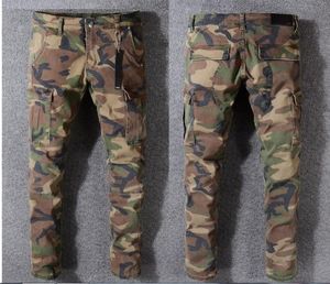 NOUVEAU JAYZ JAYZ CAMO PANTS SLIM TYGA CAMO JEANS Pantalon Hiphop Fashion New West Camouflage1112581