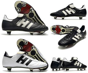 Classiques Hommes Copa Mundial SG Football Football Chaussures Crampons Monde Bottes Noir Blanc futbol Taille US6.5-11