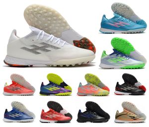 Chaussures de football pour hommes X SPEEDFLOW.1 TF Football Turf Indoor Outdoor Bottes Crampons Taille US6.5-11