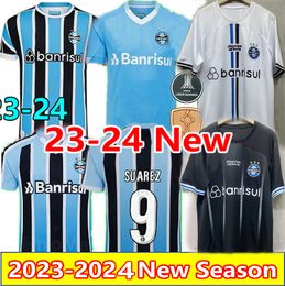 2023 Gremio FERREIRA camisetas de fútbol 23 24 hogar lejos 3er Suarez F.CARBALLO maillot de futol MILLER LUAN F.CRISTALDO camiseta de fútbol hombres niños uniformes Camisetas de pie