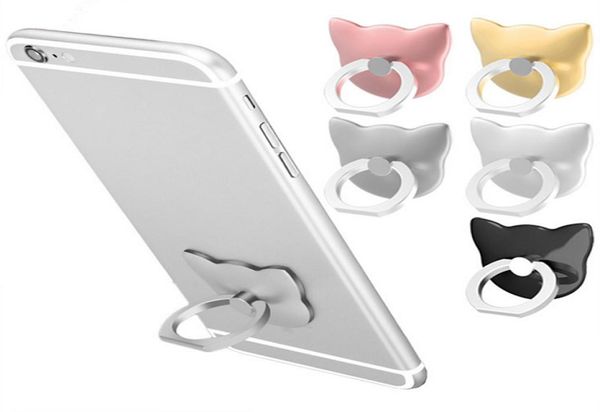 Nouveau 2020 360 degrés forme de souris prise de bague support de téléphone portable support pour iPhone pour prise oneplus pour tous les téléphones Smfor9162439