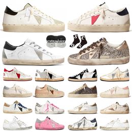 Golden Goose Sneakers Luxurys Designer Shoes Golden Goose. Women Men Plate-forme black white pink green star sneakers【code ：L】fashion trainers big size 35-46