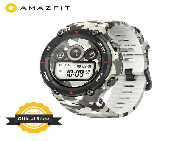 Nouveau 2020 CES Version mondiale Amazfit Trex T rex Smartwatch robuste corps montre intelligente GPSGLONASS 20 jours batterie pour téléphone Android2448542