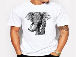 Nieuwe 2020 Fashion Elephant Prints T Shirt Men Funny Animal Design Wrath Orangutans T -shirts voor mannelijke Summer Cool Mens Tshirts6626220