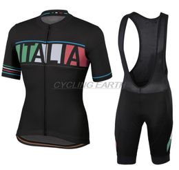 Nieuwe 2020 ITALIË Wielertrui Italia Heren Zomer Korte Mouw Ropa De Ciclismo Maillot Fietskleding Fietsbroek Set7108645