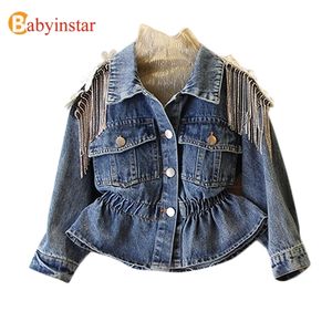 NOUVEAU 2020 Kid's Jean Veste pour les filles mignonne Licorne Manteaux Veste en jean pour enfants Filles Vêtements Jean Vestes pour tout-petits enfants LJ200828