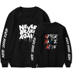 Nieuwe 2020 rapper Youngboy brak nooit meer nieuwe 2d print oneck sweatshirt Harajuku ronde kraag menwomen sweatshirt3967759