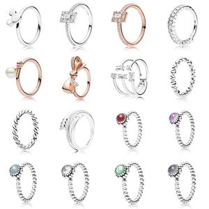 NIEUW 2021 100% 925 Sterling Silver197508 Silhouette Ring en Luxueuze DIY Women Original Bracelet Fashion Jewelry Gift2815