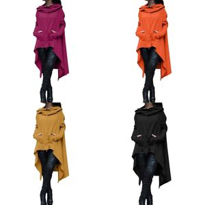 Nouveau 2021 Fashion Oversize Sweatshirt Sweetshirt Femmes Viens de manteau à capuche lâche
