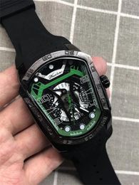 Nieuwe 2021 Hoge Kwaliteit 3A Phantoms Warrior Heren Horloges Modemerk Luxe Horloge Casual Rubber Band Heren Sport Wristwatche306o