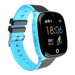Nieuwe 2021 Smart Watch Kids GPS HW11 Stappenteller Positionering IP67 Waterdichte horloge voor kinderen Veilige Smartwrist Band Android iOS