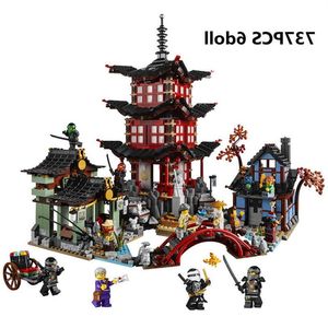 Nieuwe 2021 Tempel Van Airjitzu Ninjagoes Bouwstenen Bricks Compatibel Klassieke Ninjagoe Model Bricks Diy Speelgoed Voor Kinderen Gift X0503188C