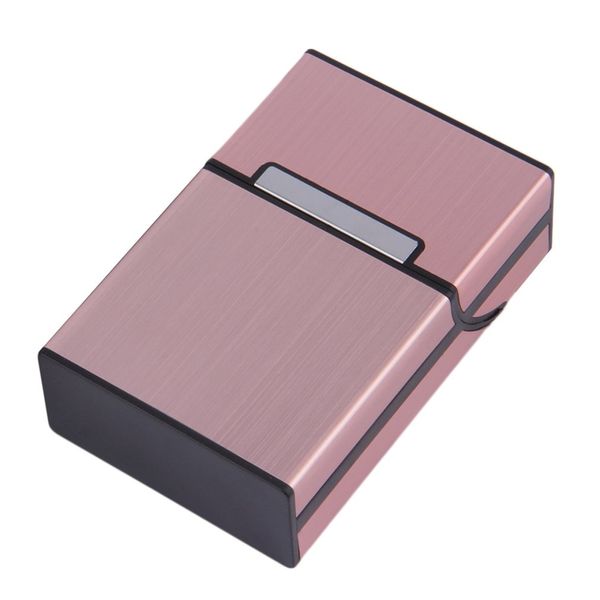 Boîte à cigarettes mince en aluminium 2022, étui d'accessoires pour cigares, tabac, boîte facile à transporter, conteneur de stockage, boîte-cadeau