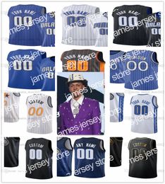 Nieuwe 2022 Draft Pick No.1 Basketball 11 Paolo Banchero Jerseys 5 Men Blue White Black