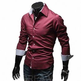 Nouveau 2022 Fi petit treillis couleur Pure Chemise hommes Camisa Social Masculina britannique soirée Dr chemises Corleis Chemise chemises B95B #