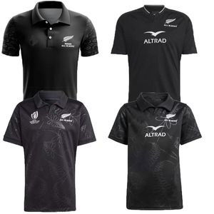 NOUVEAU 2023 2024 Tous les maillots de Super Rugby #Black New Jersey Zealand Fashion Sevens 23 24 Rugby Vest Shirt POLO Maillot Camiseta Maglia Tops