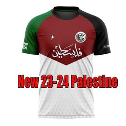 Maillot de Football pour hommes, équipe nationale palestinienne, JIMENEZ BENITEZ CORTES, maillot de Football à manches courtes, nouvelle collection 2023 – 2024