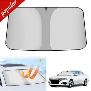 NIEUW 2023 AUTO -WINDE SUNSHADE COVER SUN SAME STAD RUITSHIELD VISOR beschermer voor windscherm vouwen auto UV Protection Curtain Styling