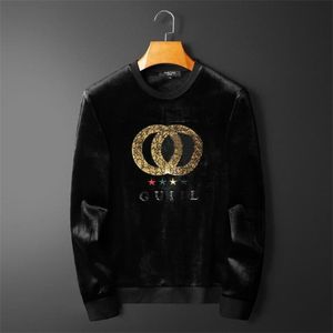 NOUVEAU 2023 Designer Classic Crew Collar Long Manche Long Sweat-shirt Men's Shirt Logo SweetShirt Dames French Luxury Hoodie Brand Luxur