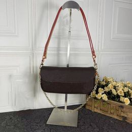 Nieuwe 2023 Fashion Classic Bag Women Leather Dames Vintage Clutch Tote schoudertassen #888666