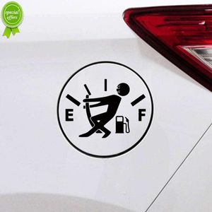 Nieuwe 2023 Grappige auto -sticker Pull brandstoftankaanwijzer naar volledige hellaflush reflecterende vinyl car sticker sticker groothandel beschikbaar