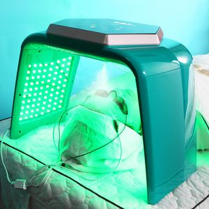 Nieuwe 2023 Thuisgebruik Schoonheid Apparatuur Professionele 7 Kleuren Pdt Photon Berber's Treat Led Light Gezichtsmasker Behandeling Therapie