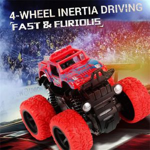 Nieuwe 2023 Monster Truck Speelgoed Auto Vierwielaandrijving Terreinwagen Stunt Dump Cars Inertie Auto Dinosaurus Trek Kinderen Speelgoed cadeau