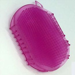 Nieuwe 2023 nieuwste zachte siliconenmassage scrubhandschoenen voor het afpellen van body bad borstel exfoliërende handschoenen voetborstel voor het bad lichaamsborstel voor