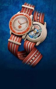 Nieuwe 2023 Originele Multifunctionele Keramische Kast 40 Mm Heren Co Branded Luxe Horloge Vijfde Fathoms Vijf Oceaan Horloge quartz Horloge