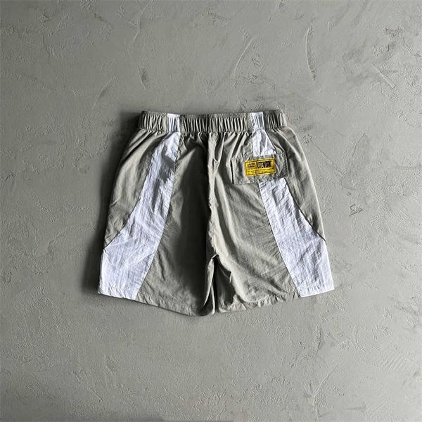 Nuevo 2023 trajes Alcatraz sol lluvia rompevientos para hombres mejor calidad venta Hip Hop pantalones cortos grises a prueba de viento conjunto