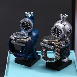 Nuevo 2023 soporte de reloj soporte de reloj de dibujos animados de lujo soporte de reloj de moda accesorios de reloj decoraciones para el hogar