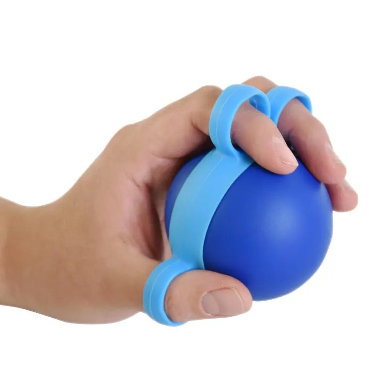 Nouveau 2024 1 PC25LB Finger Grip Ball Massage Rehabilitation Training Exercice Exercice Ball Force Fonde Fonde